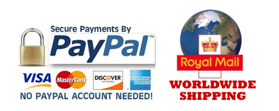 Secure Payments & Worldwide Postage