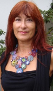 Eclectica beaded necklace by Melanie de Miguel