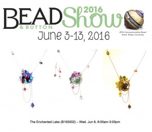 The Enchanted Lake class at the Bead & Button Show 2016